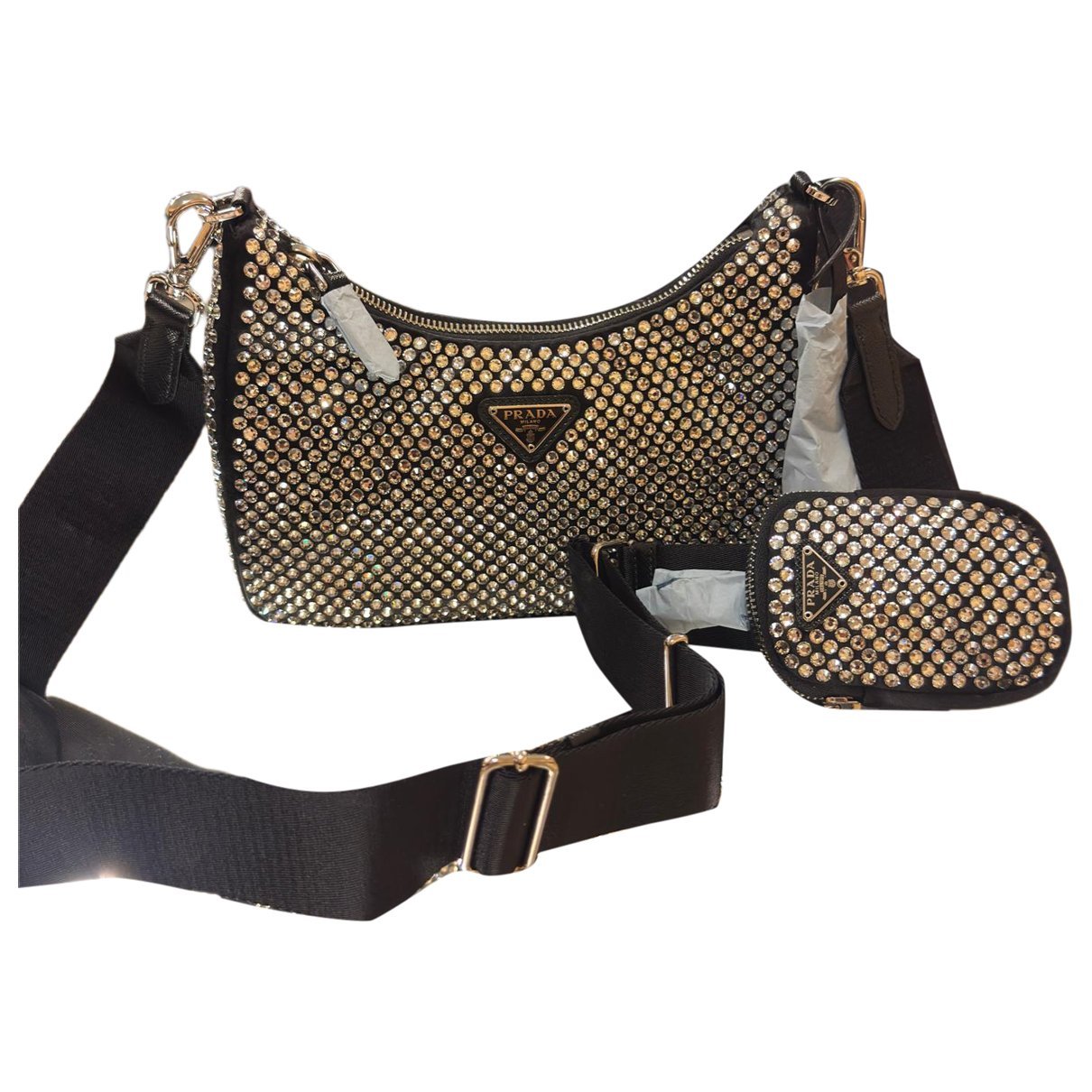 Re-Edition 2005 silk handbag