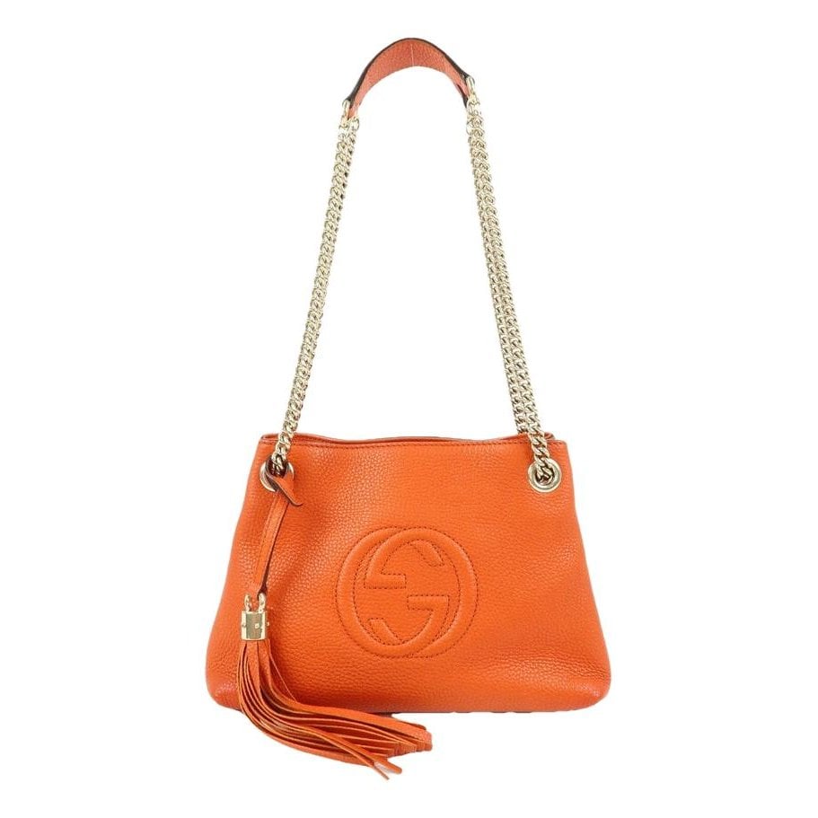 Leather handbag
