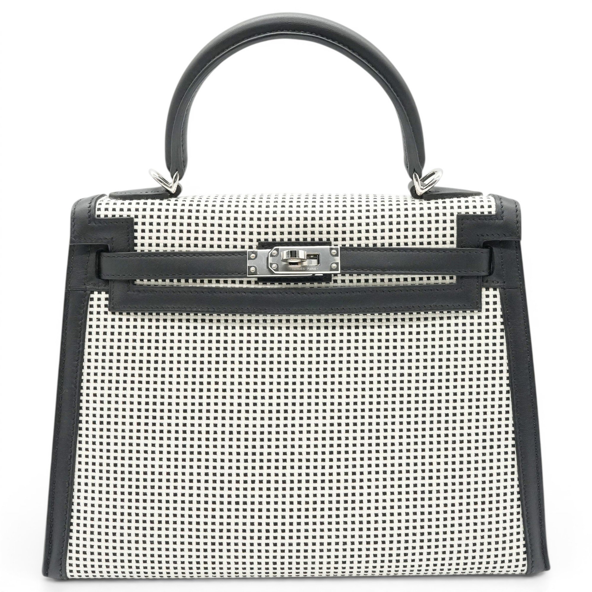 Kelly 25 leather handbag
