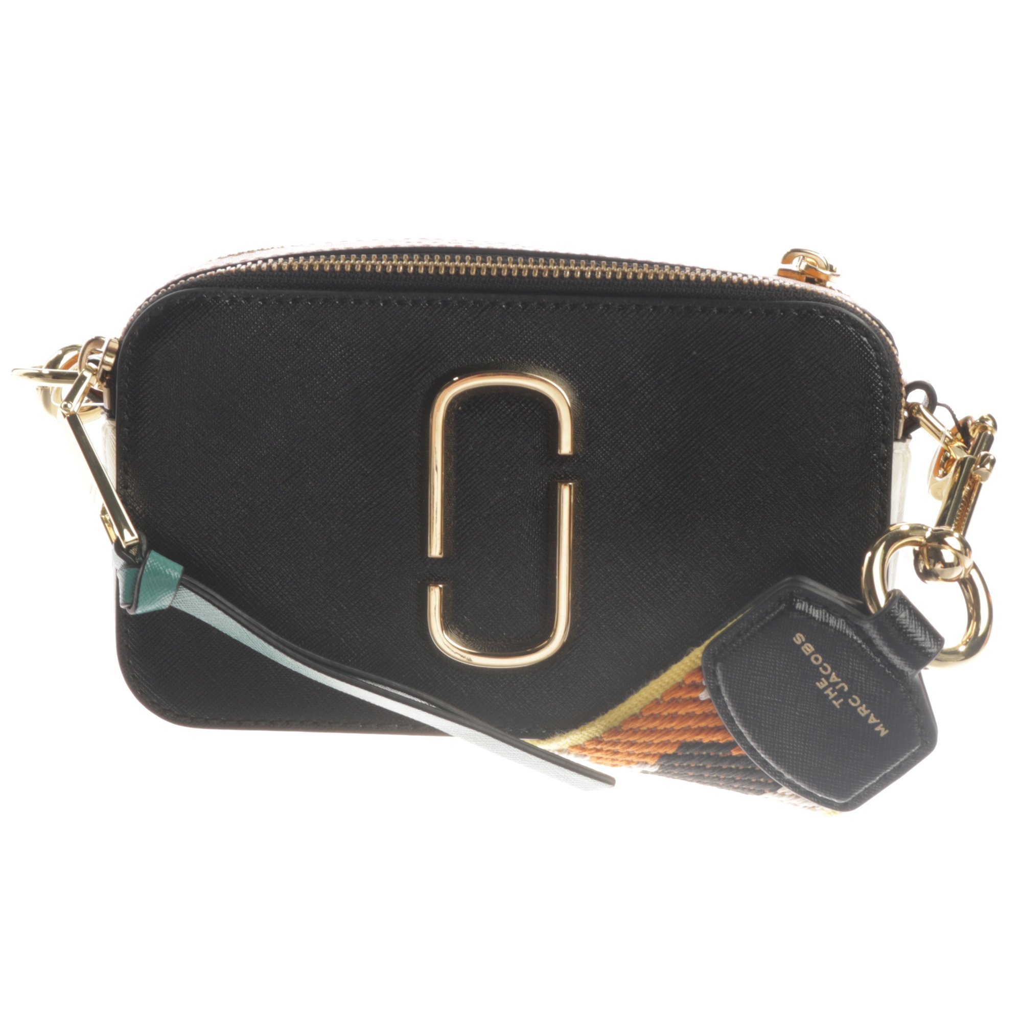 Snapshot leather bag