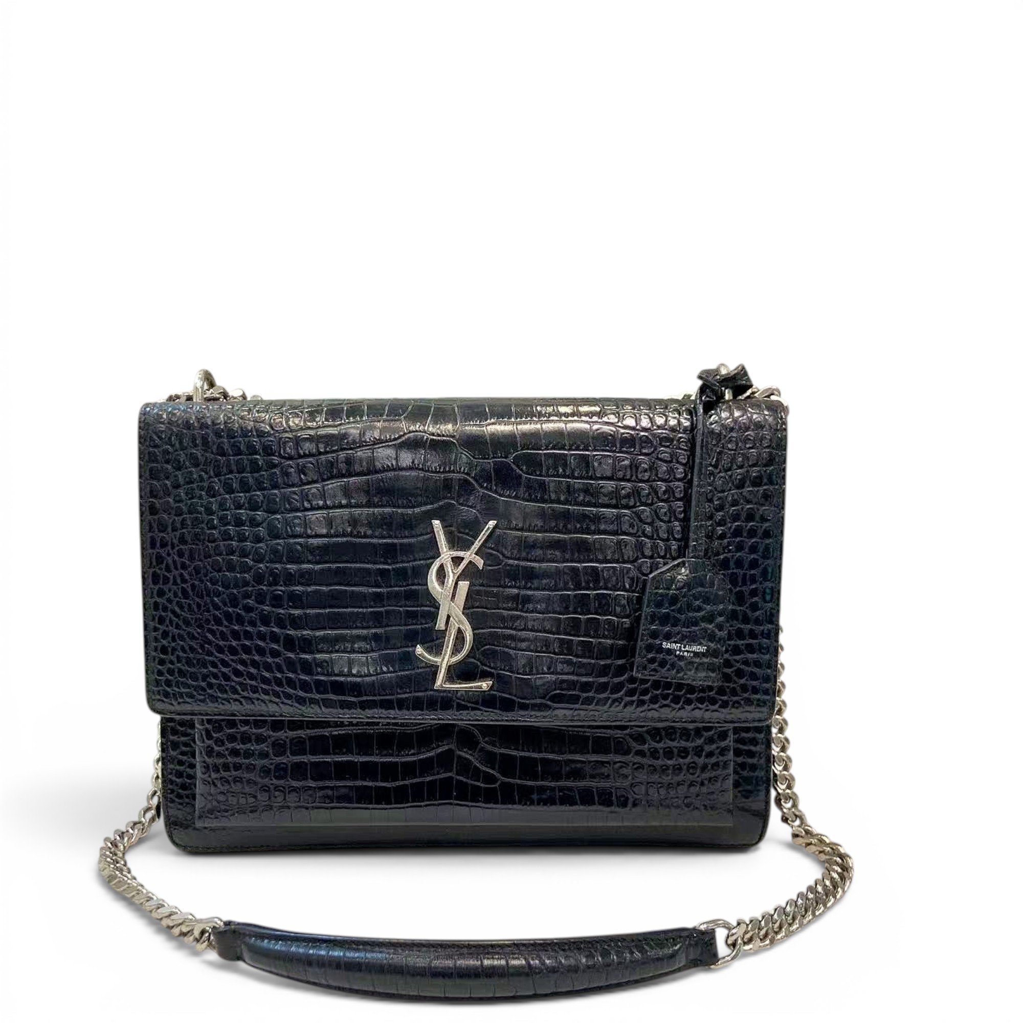 Sunset leather handbag