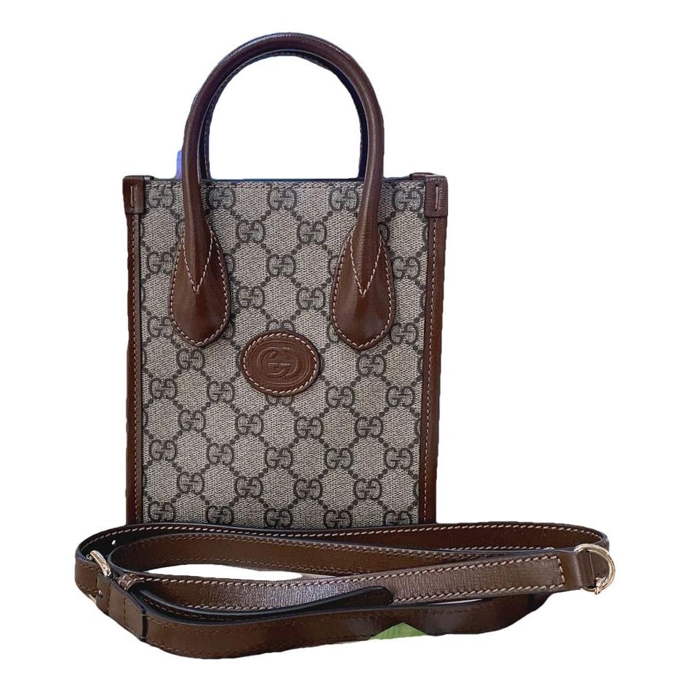 Horsebit 1955 Vertical cloth crossbody bag