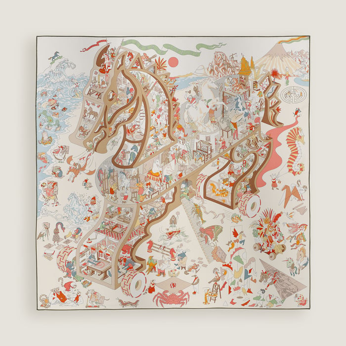 Academia Hippica Scarf 90