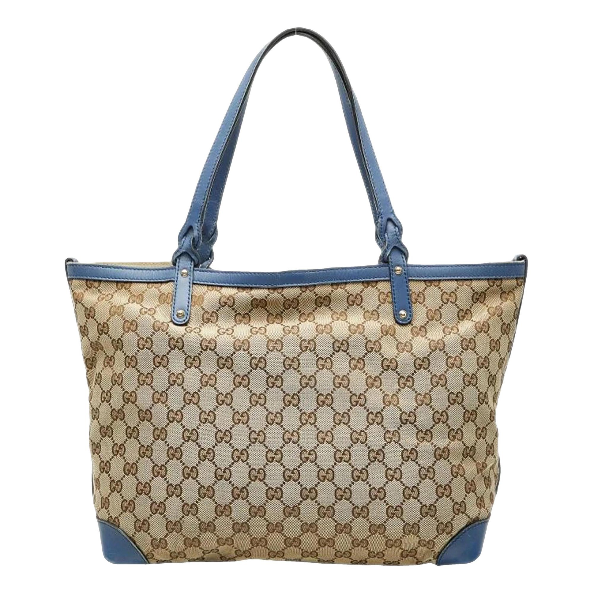 Leather tote