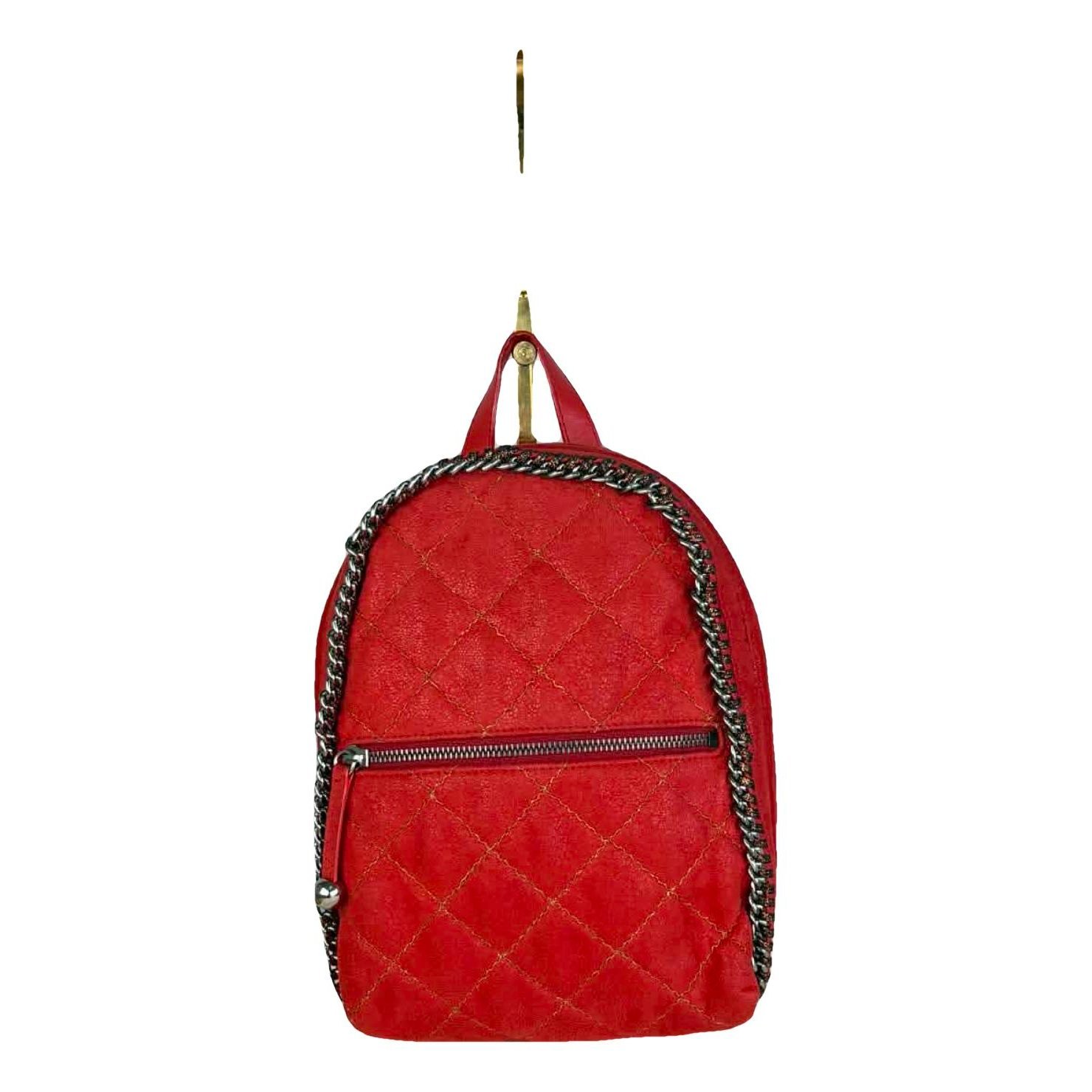 Vegan leather backpack