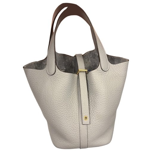 Picotin leather handbag