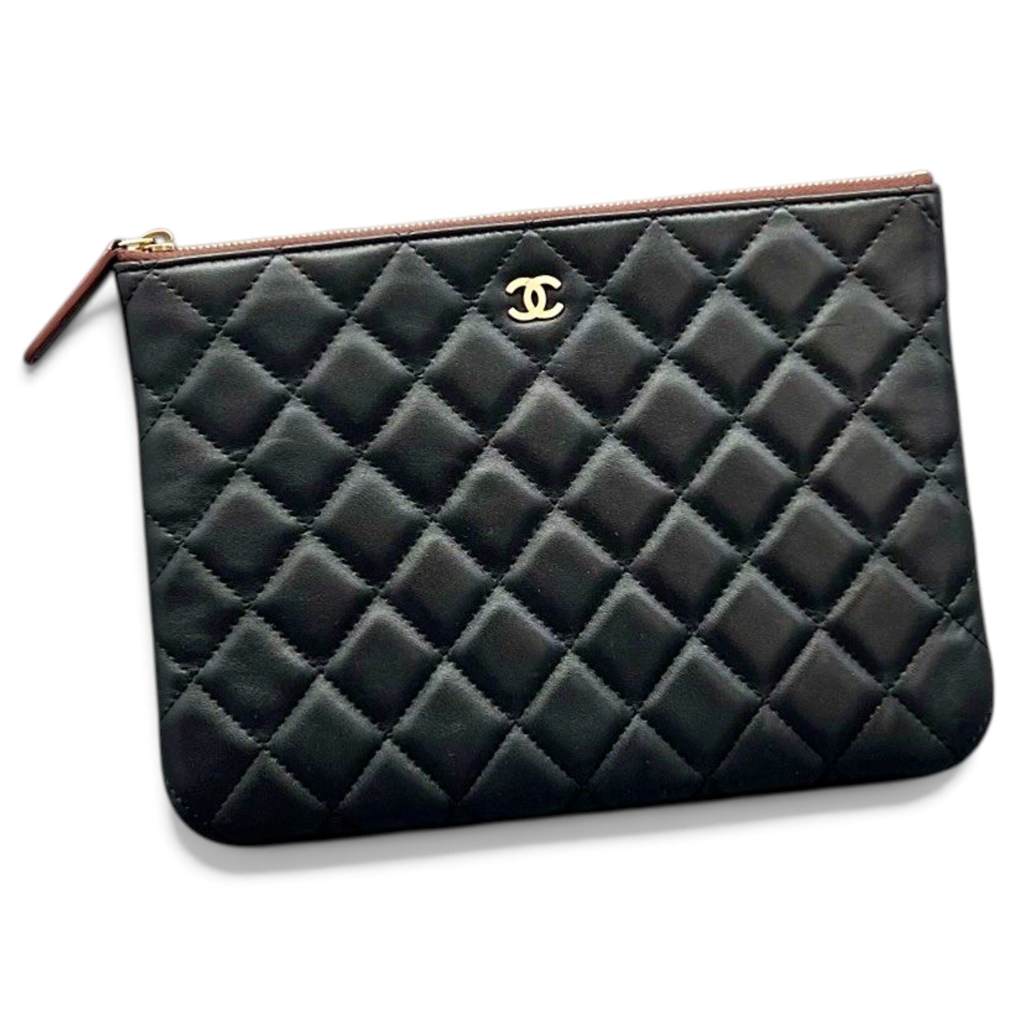 Timeless/Classique leather clutch bag