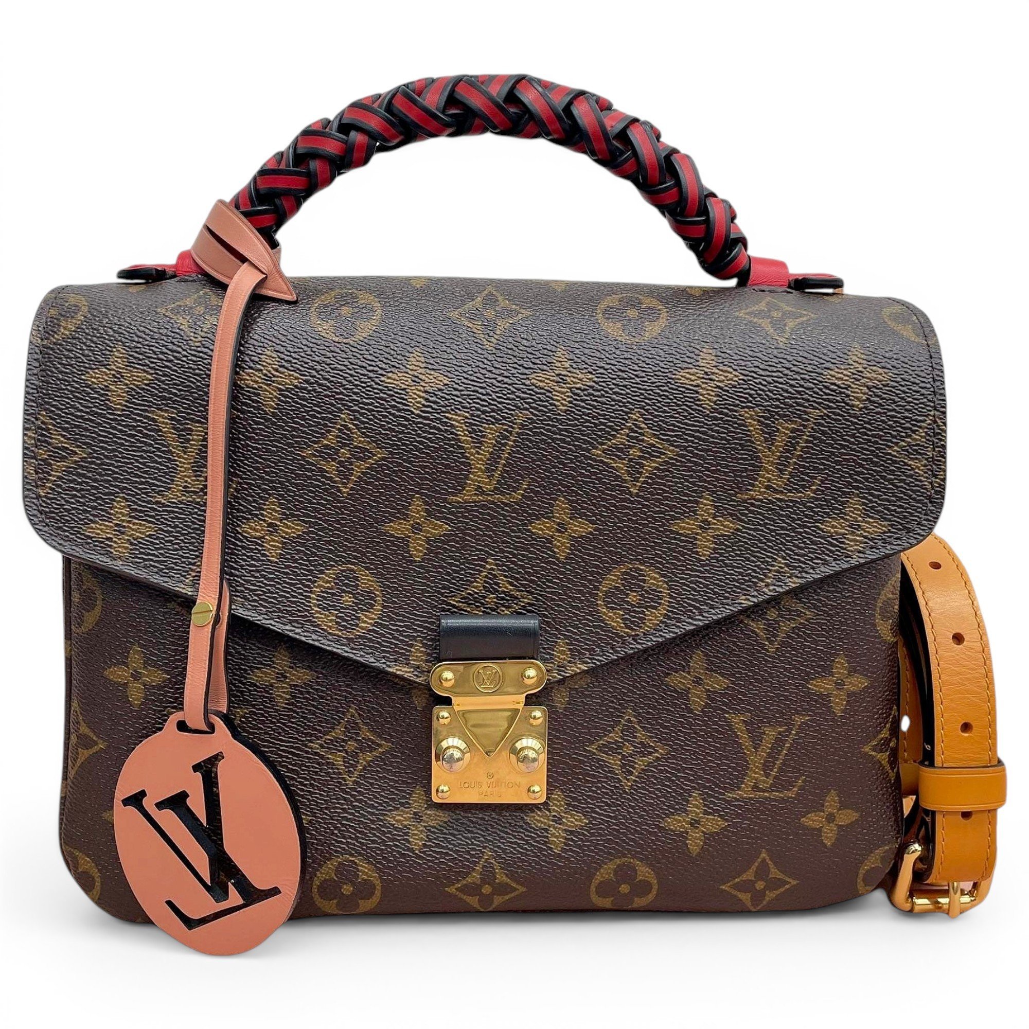Metis leather handbag
