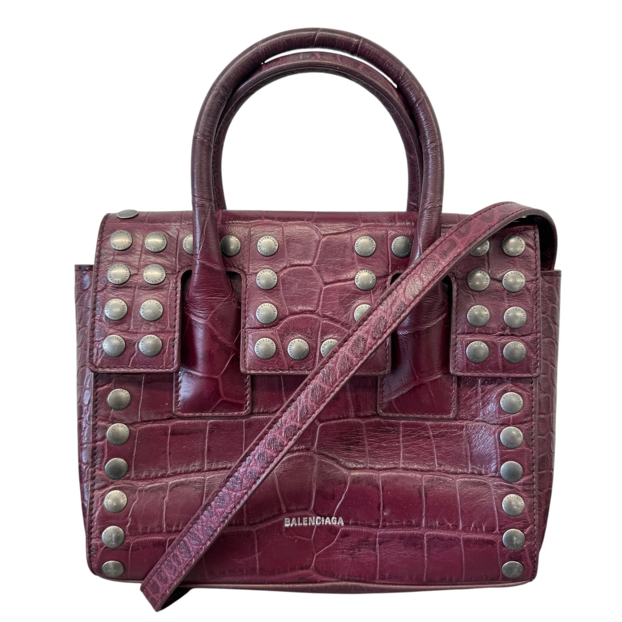 Leather handbag