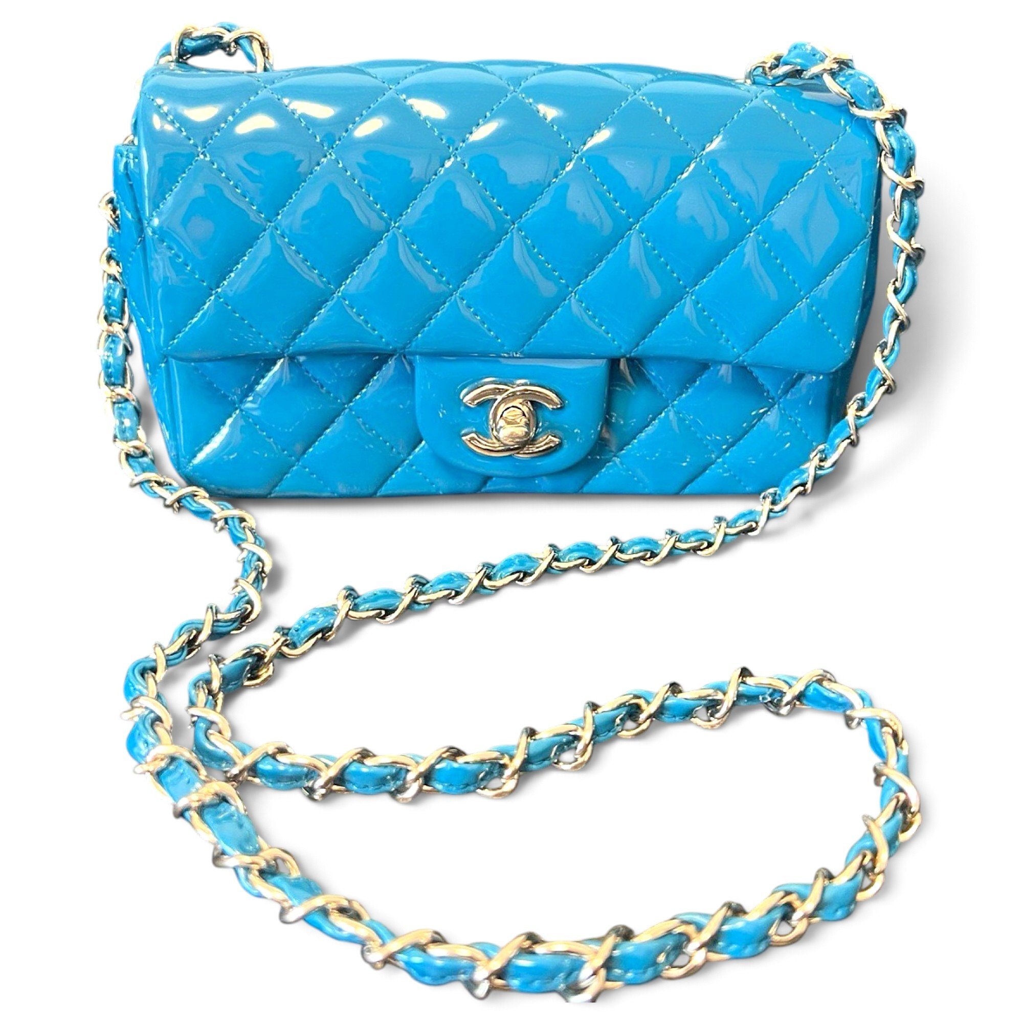 Timeless/Classique patent leather handbag