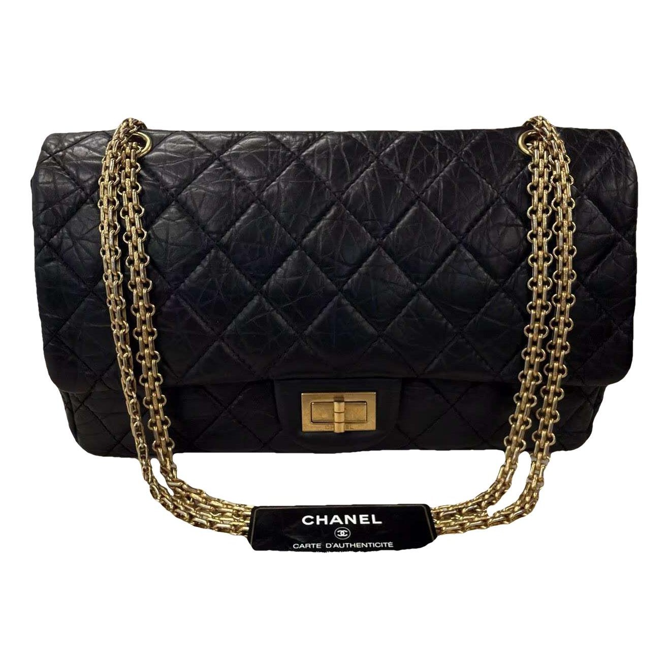 2.55 leather handbag