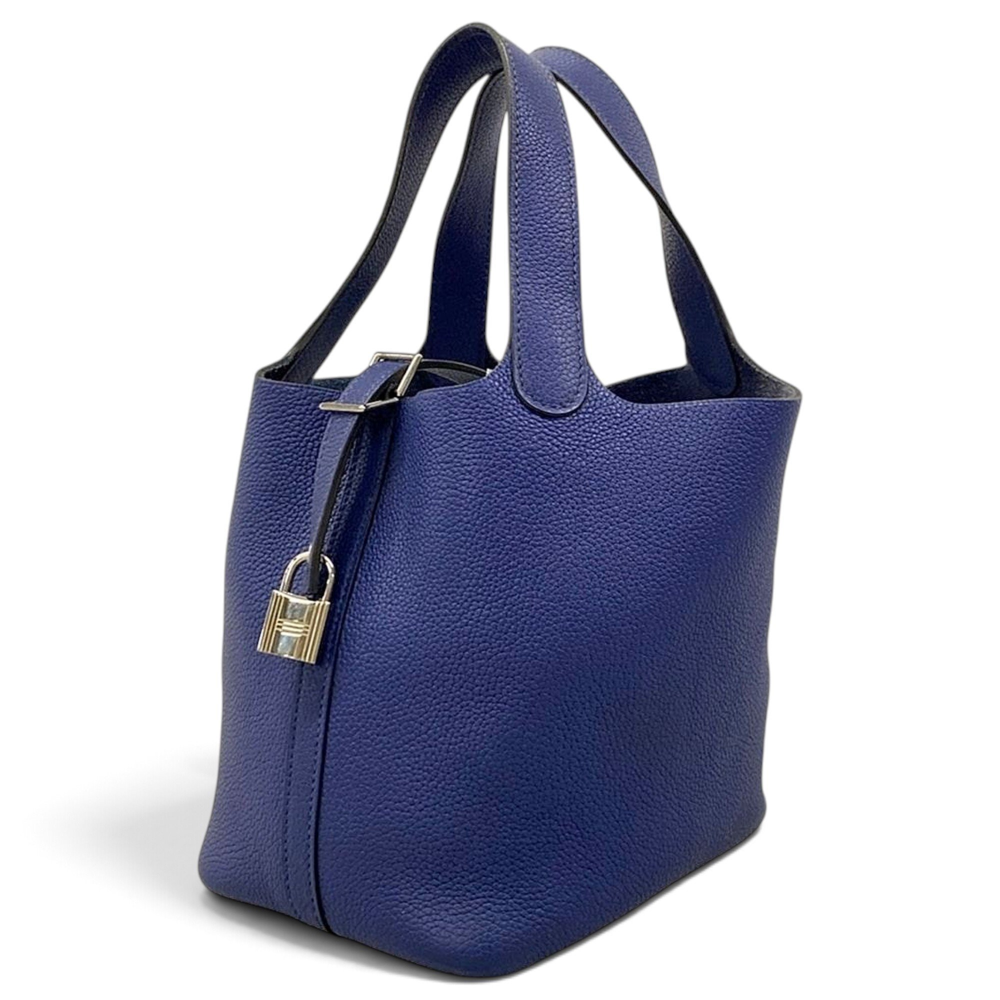 Picotin leather handbag