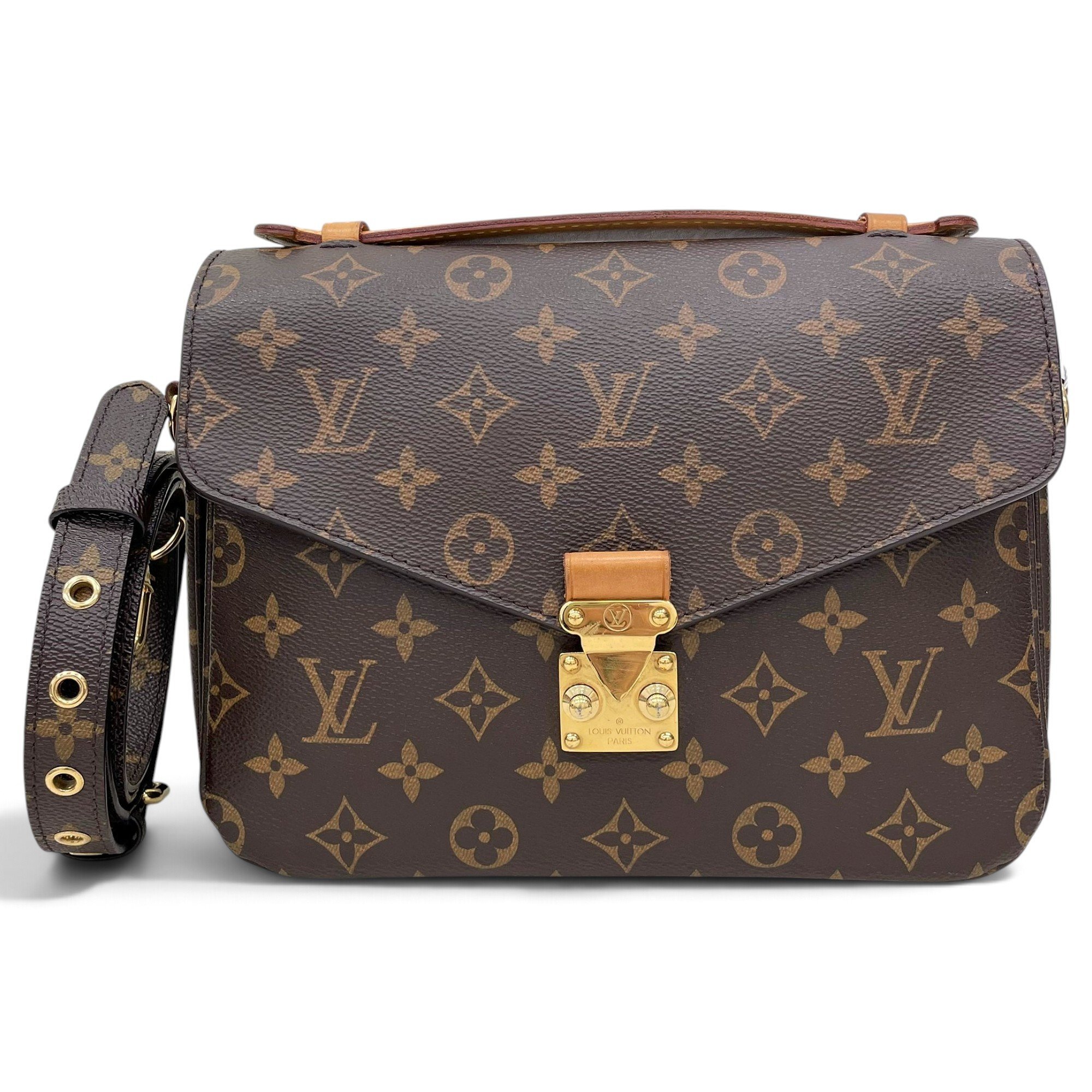 Metis leather crossbody bag