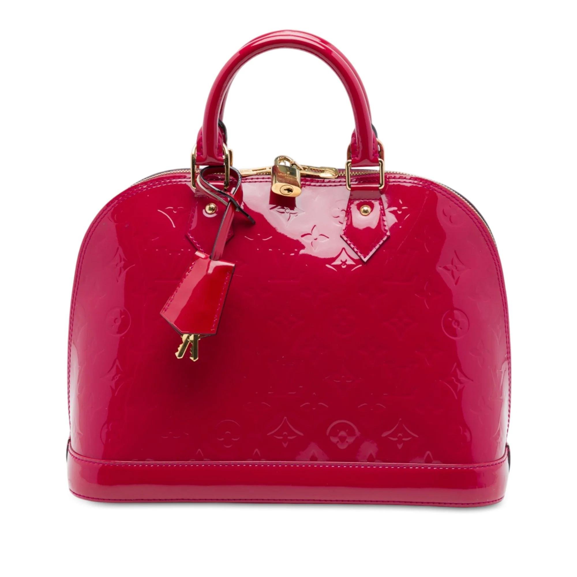 Alma leather handbag