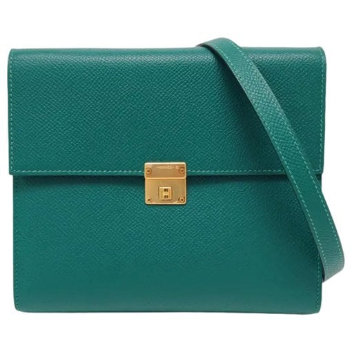 Clic 16 leather crossbody bag