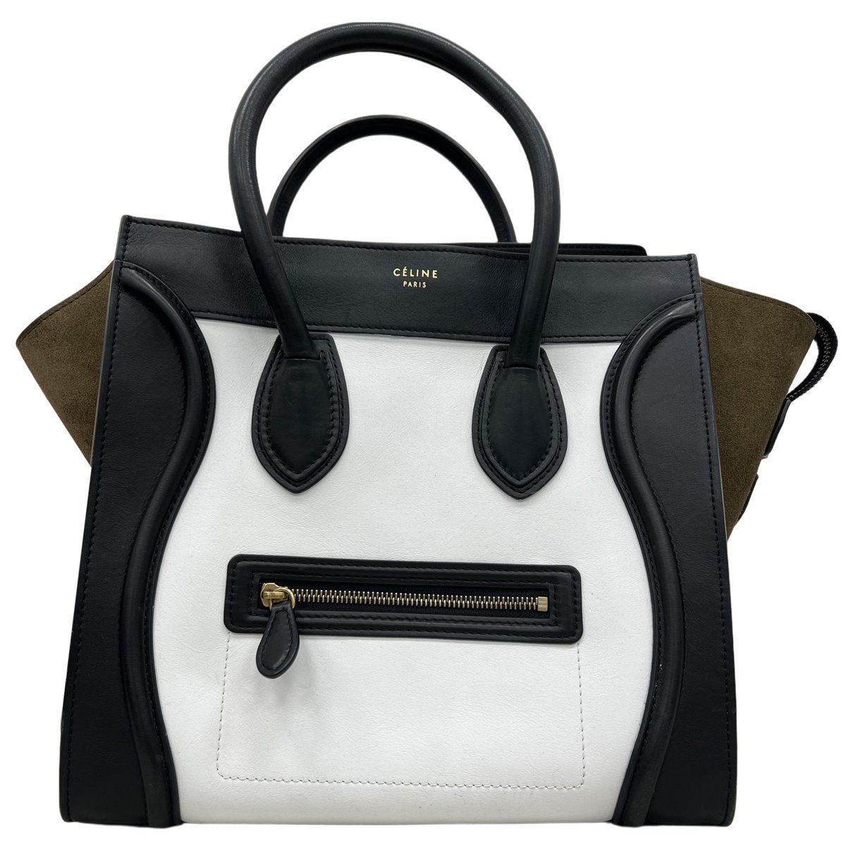 Luggage leather handbag
