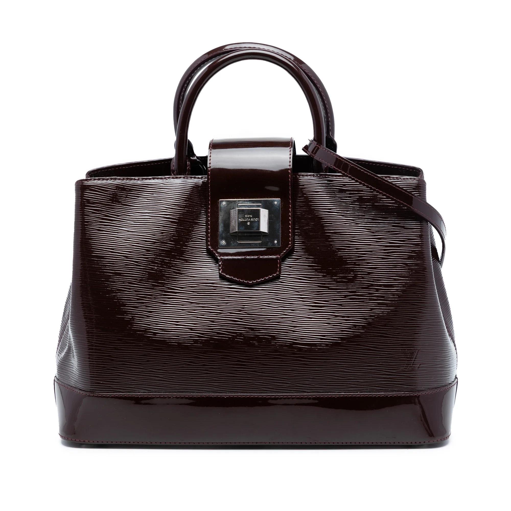 Leather satchel