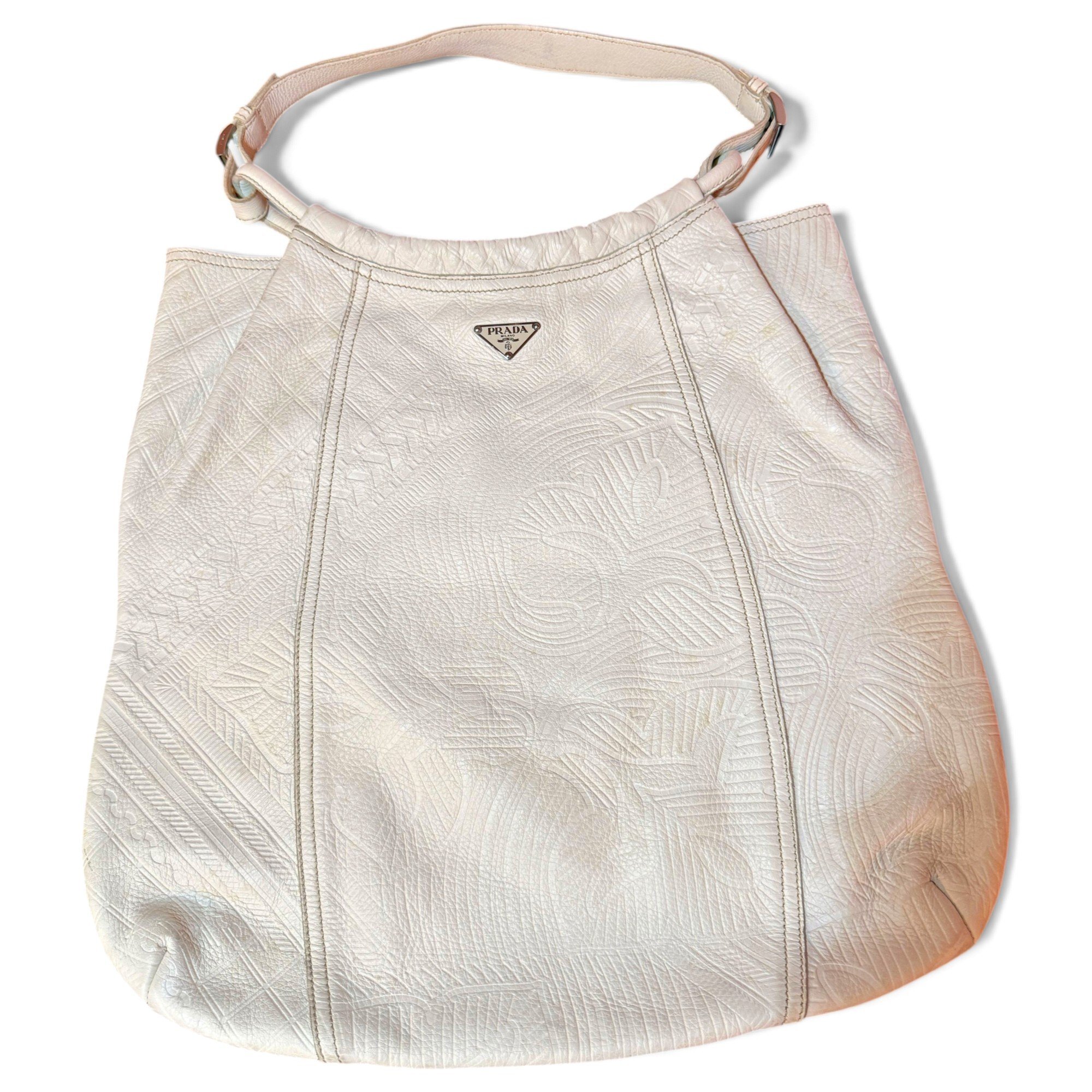 Leather tote