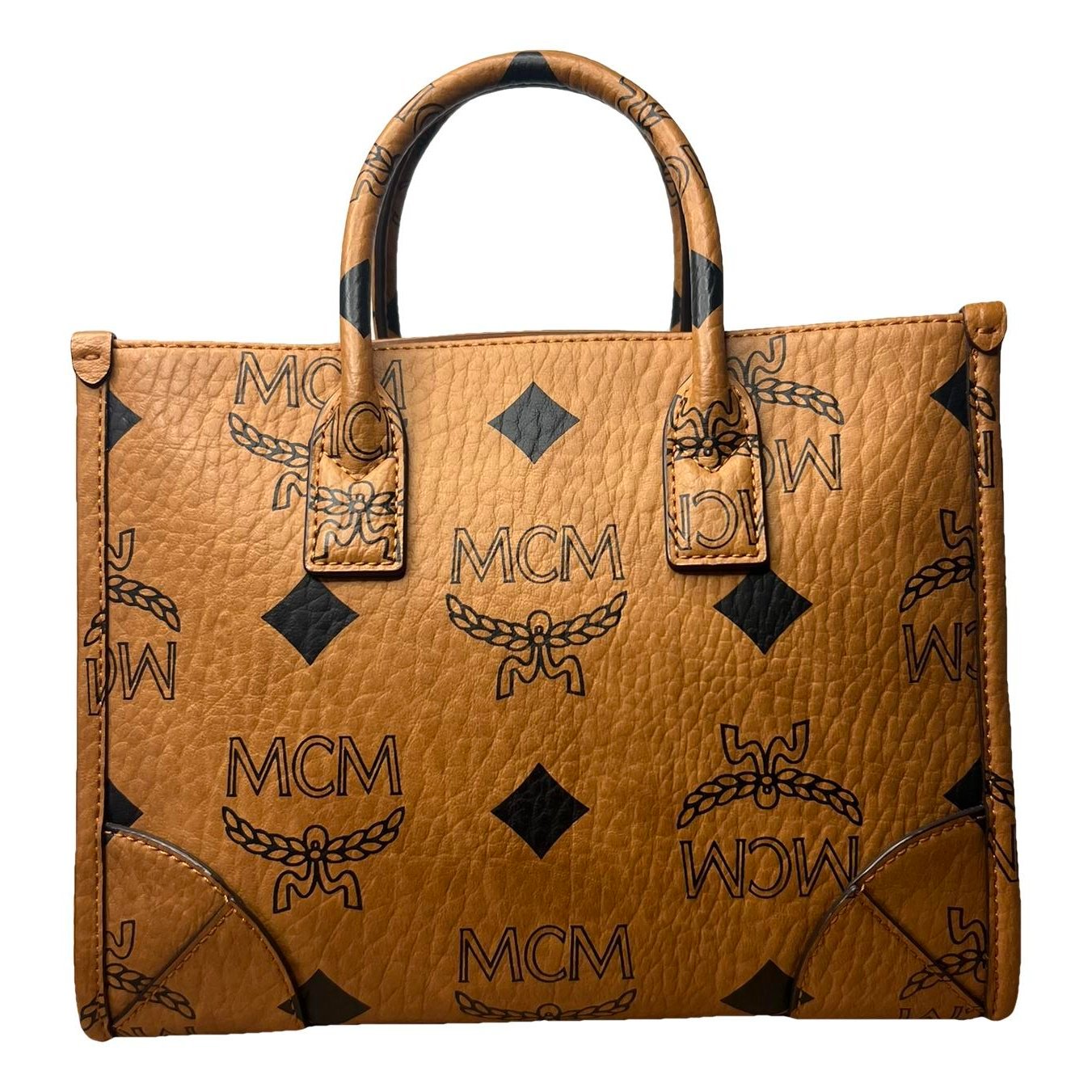 Leather tote