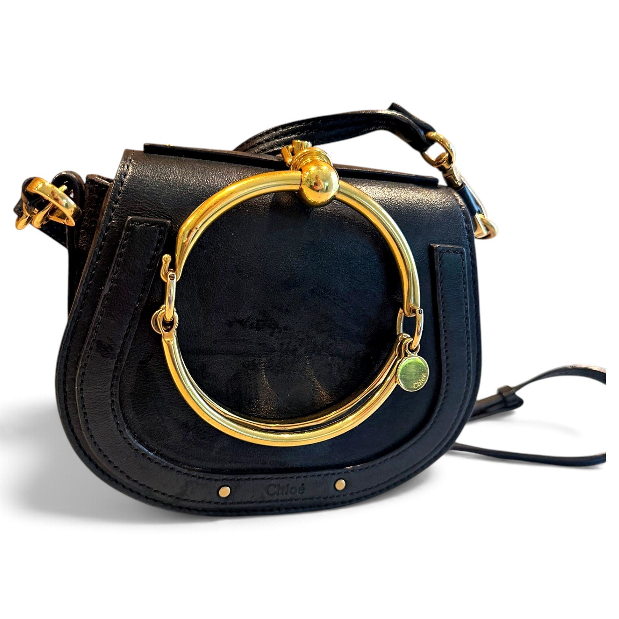 Bracelet Bag leather crossbody bag