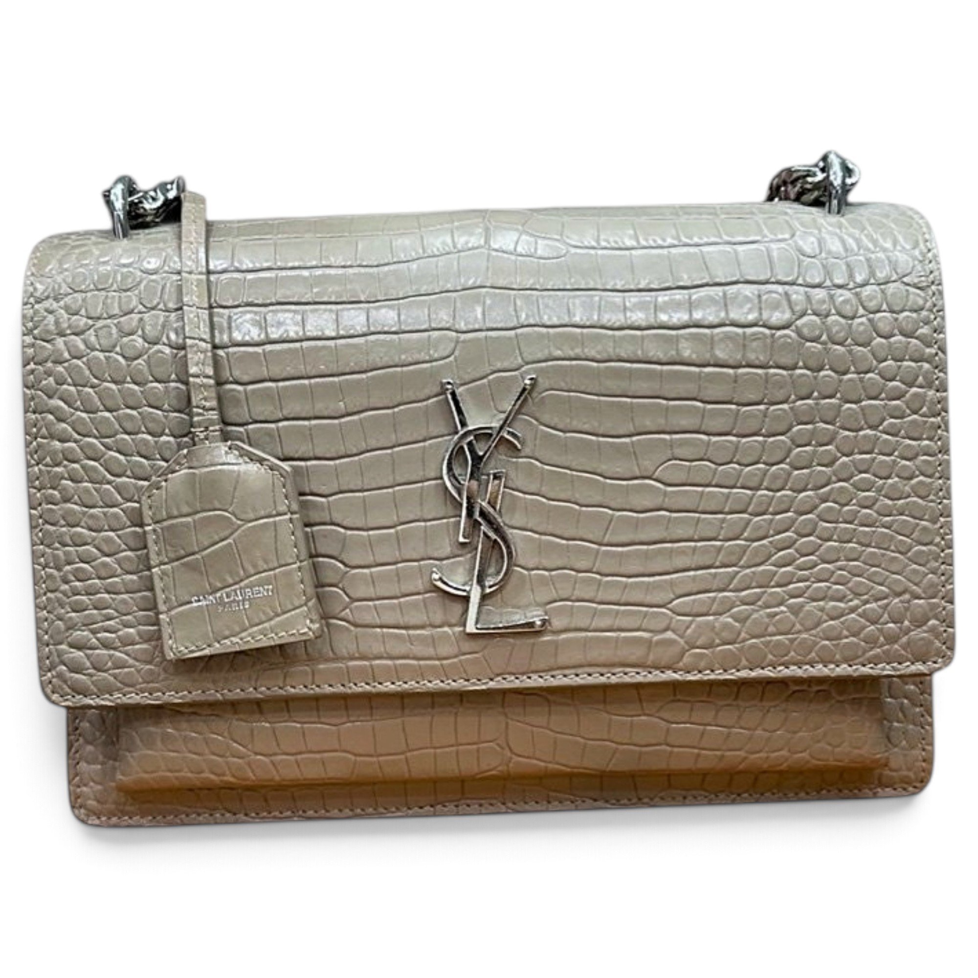 Sunset leather handbag