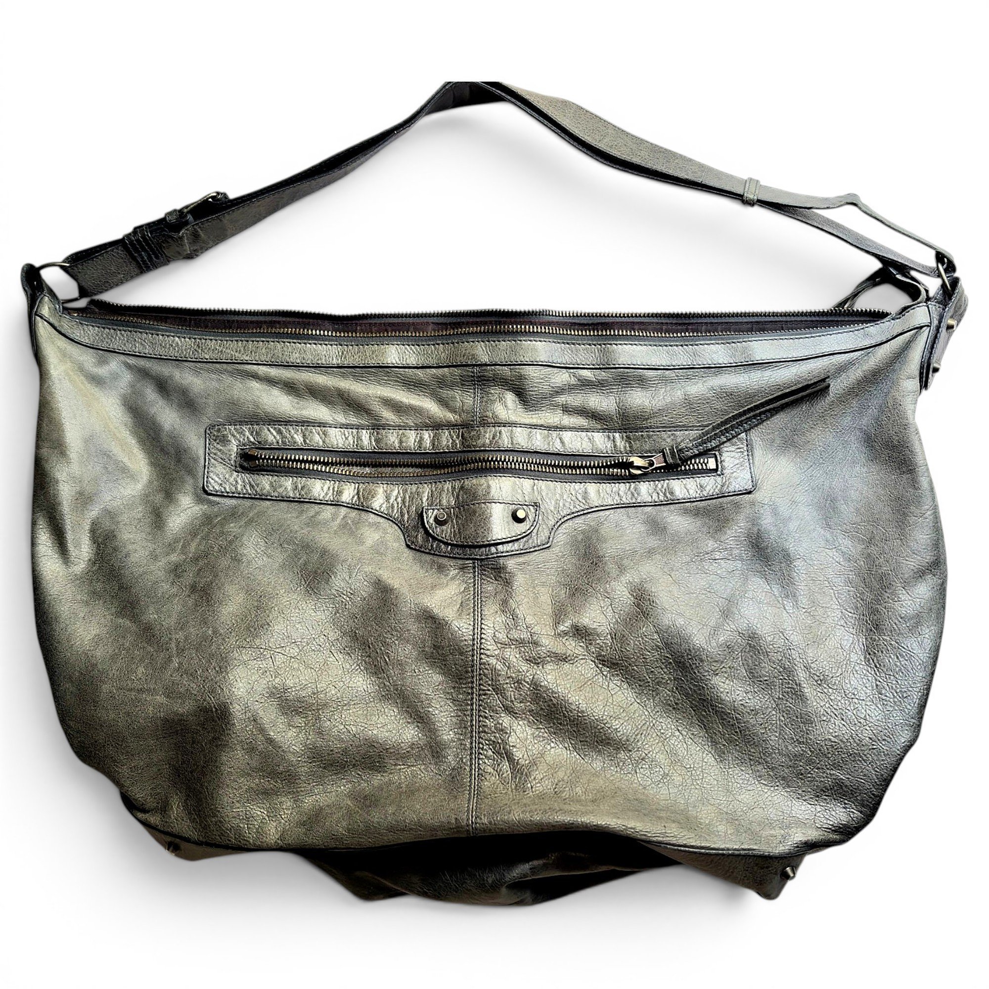Leather 48h bag