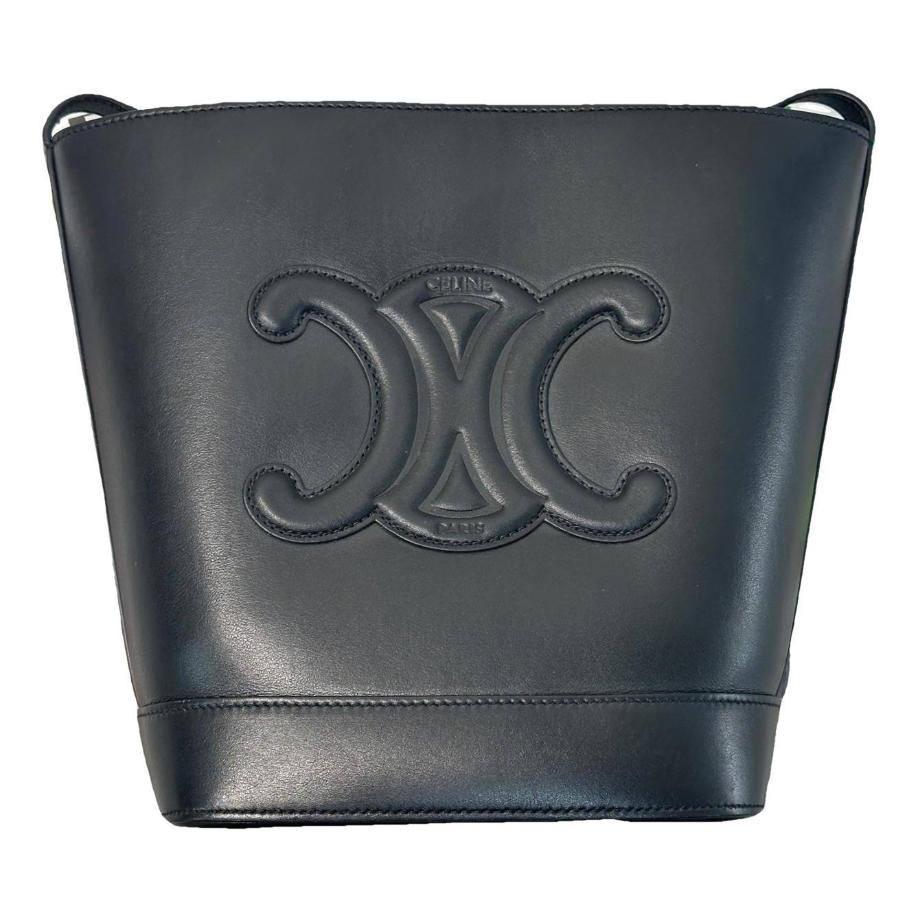 SAC SEAU leather handbag