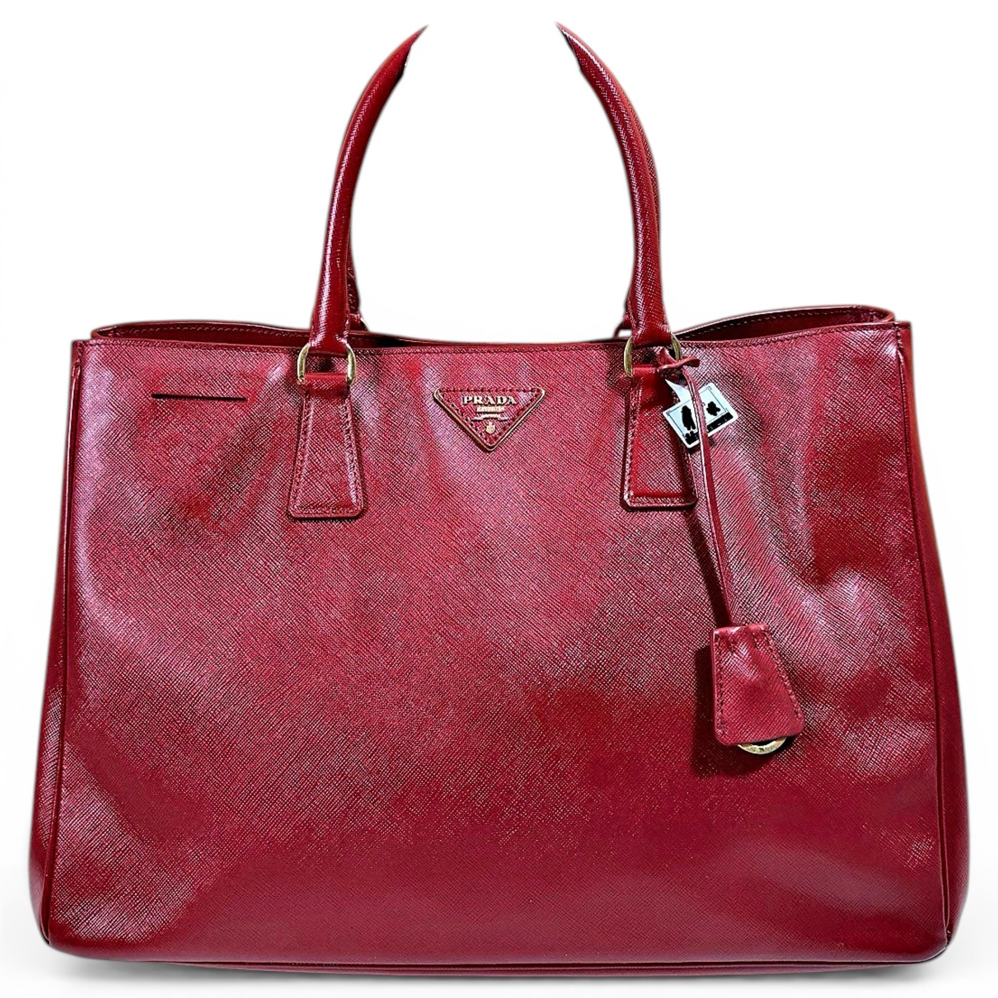 Galleria leather handbag