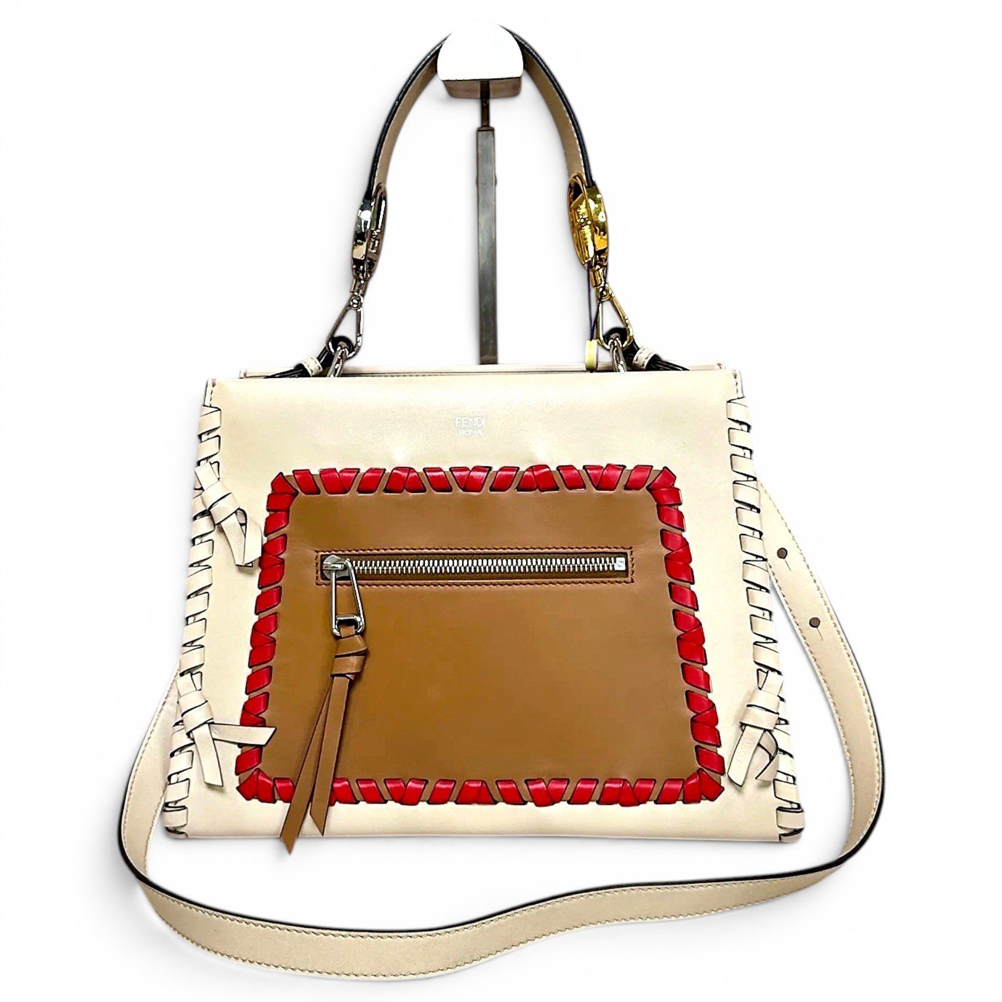 Fendi Runaway leather handbag