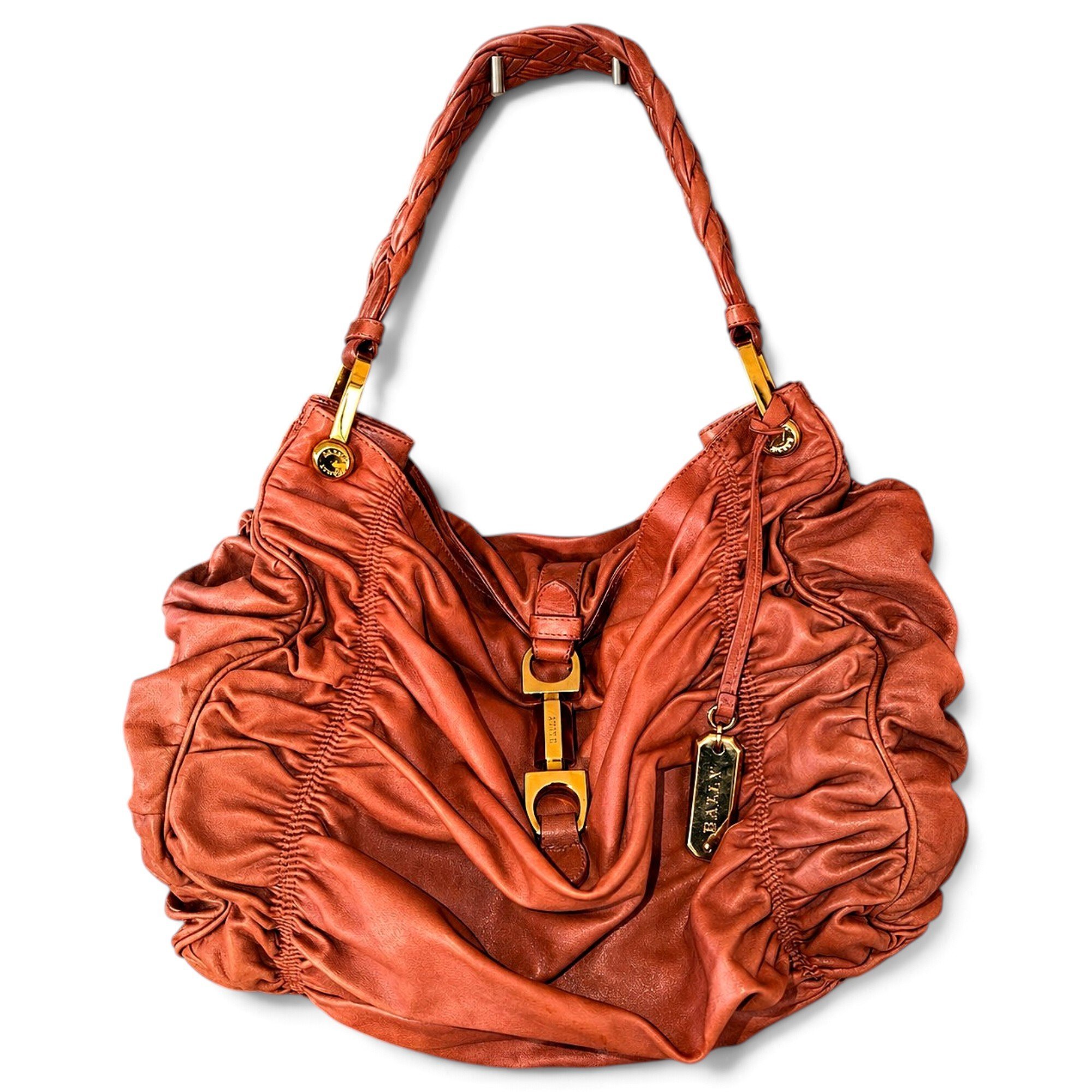 Leather handbag