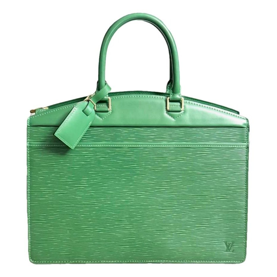 Riviera patent leather tote