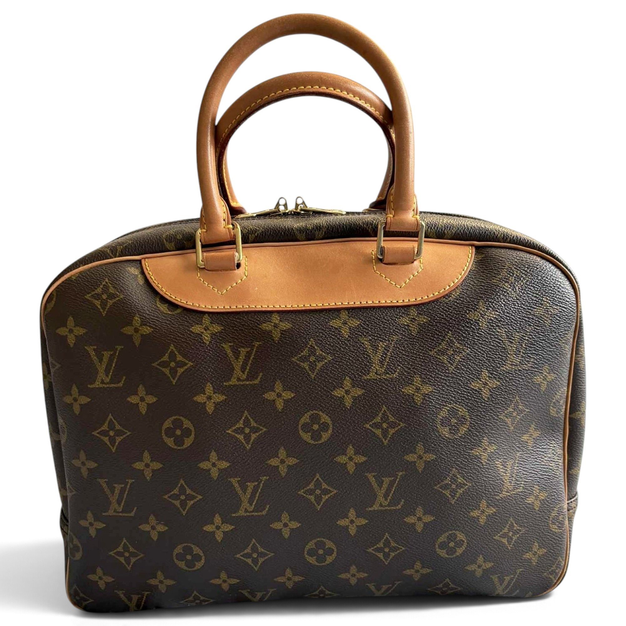 Deauville leather handbag