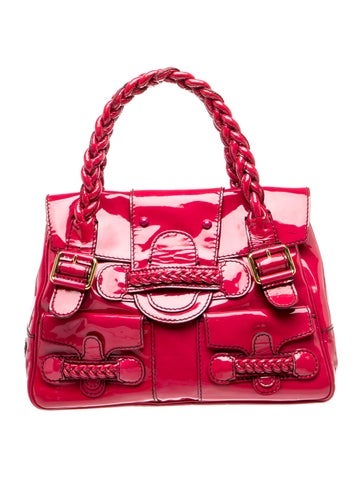 Valentino Patent Leather Shoulder Bag