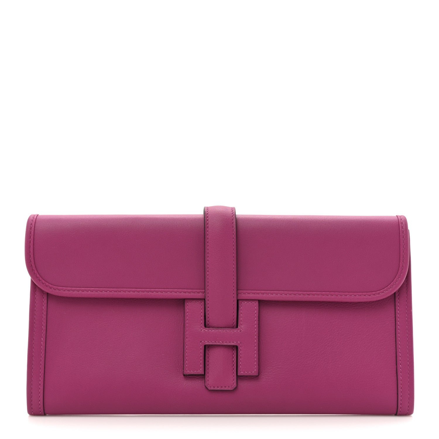 Hermes Swift Jige Elan 29 Clutch Rose Pourpre