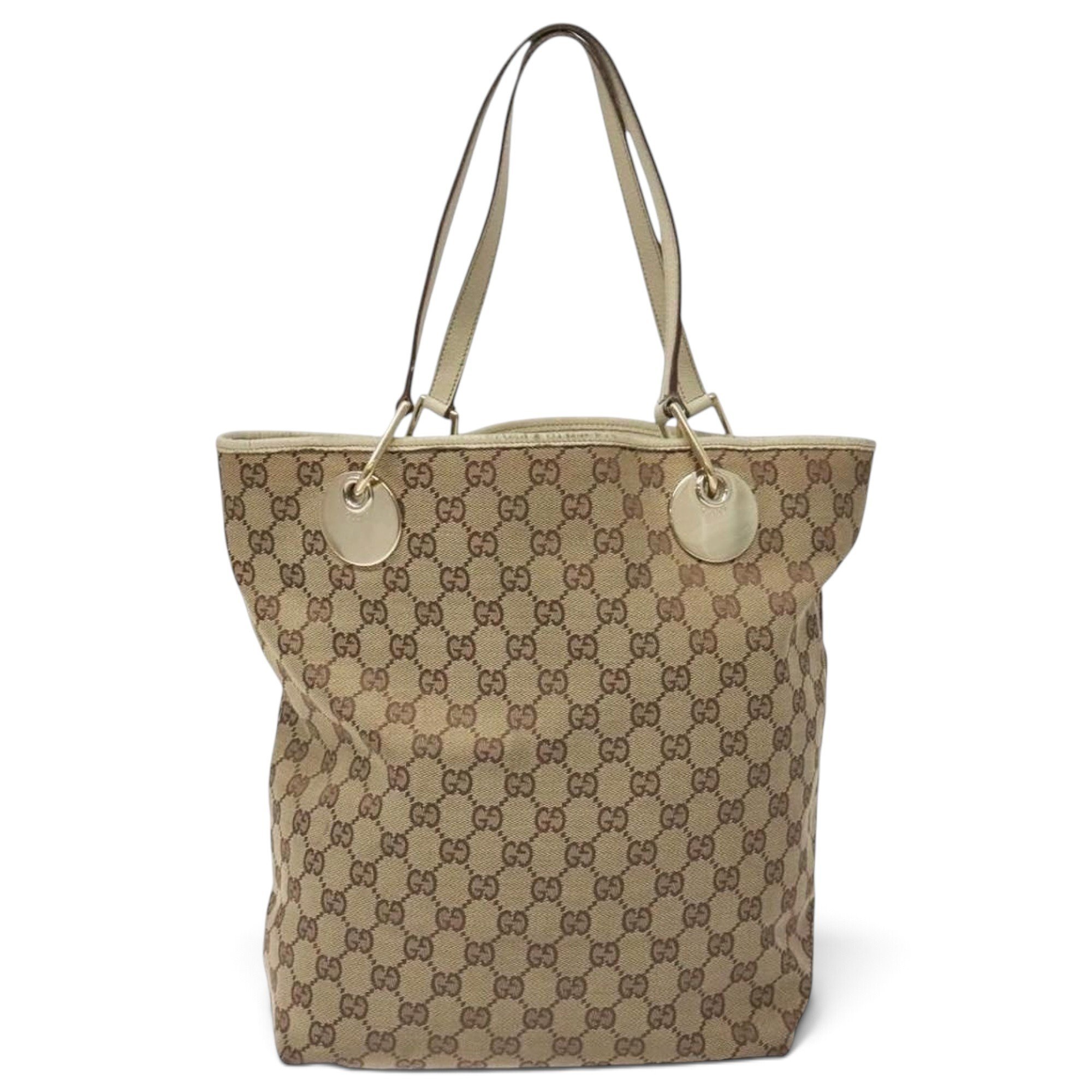 Leather tote