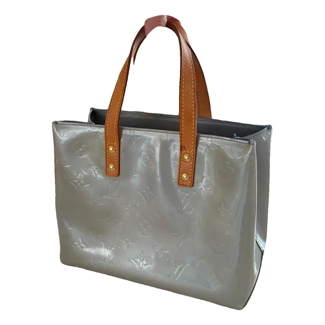 Reade patent leather tote