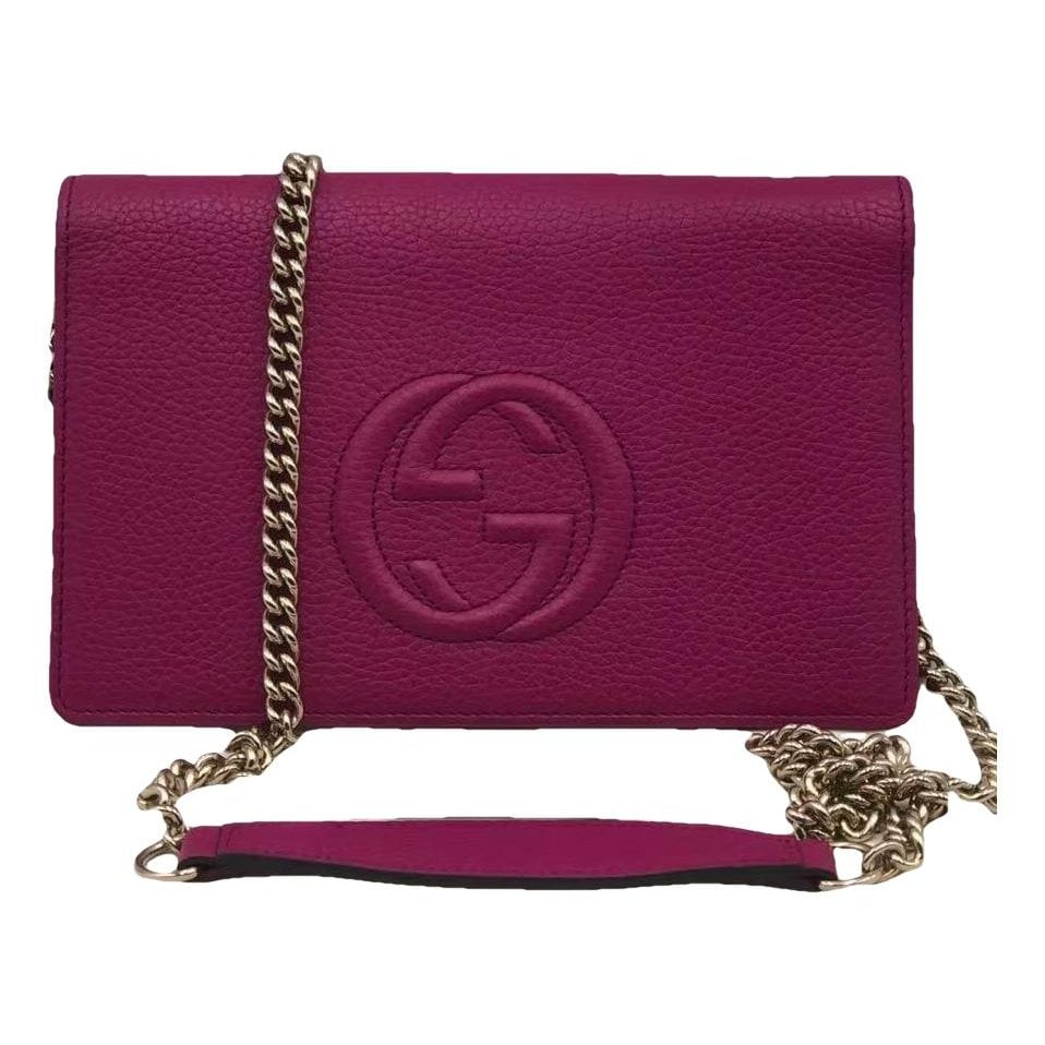 Soho Long Flap leather crossbody bag