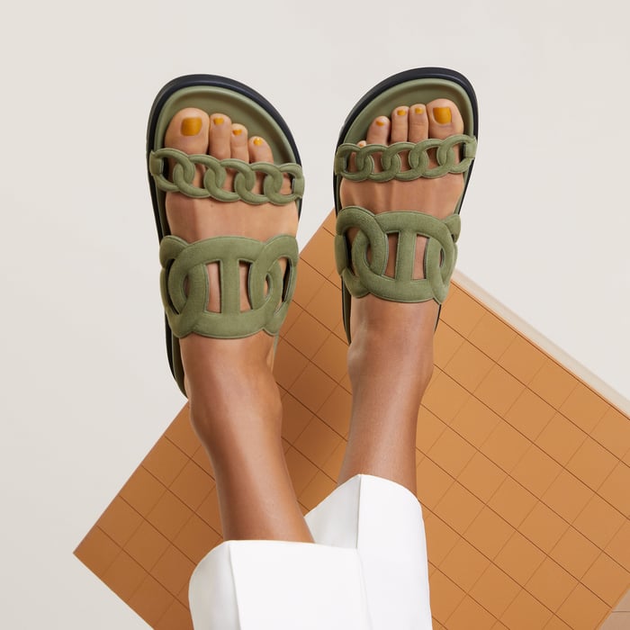 Vert Celadon Extra Sandal