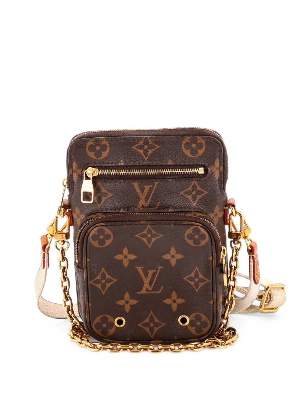 Louis Vuitton Utility Phone Sleeve Bag Monogram Canvas crossbody bag