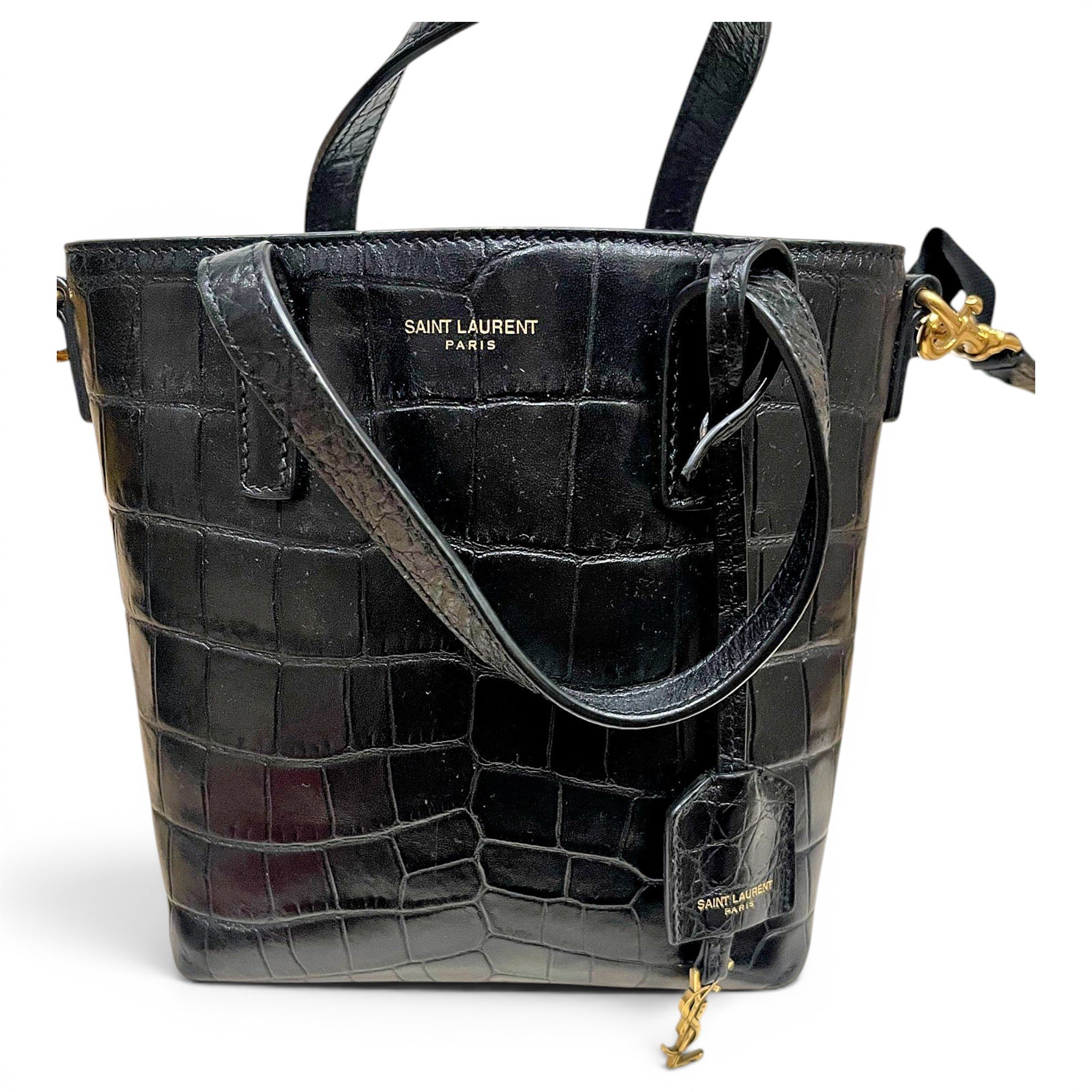 Leather tote