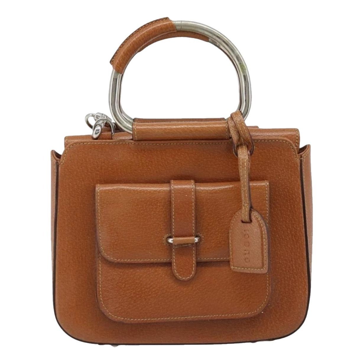 Leather tote