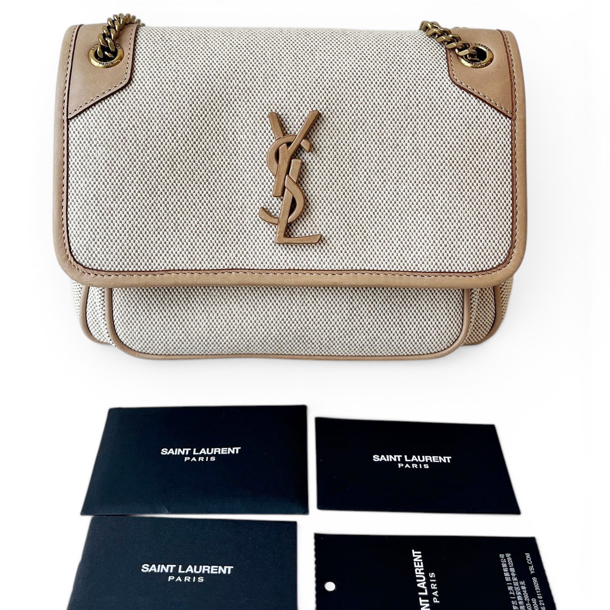 Niki cloth crossbody bag