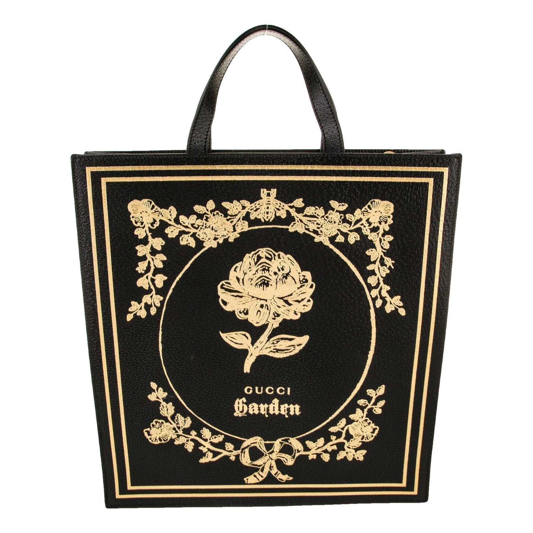 Leather tote