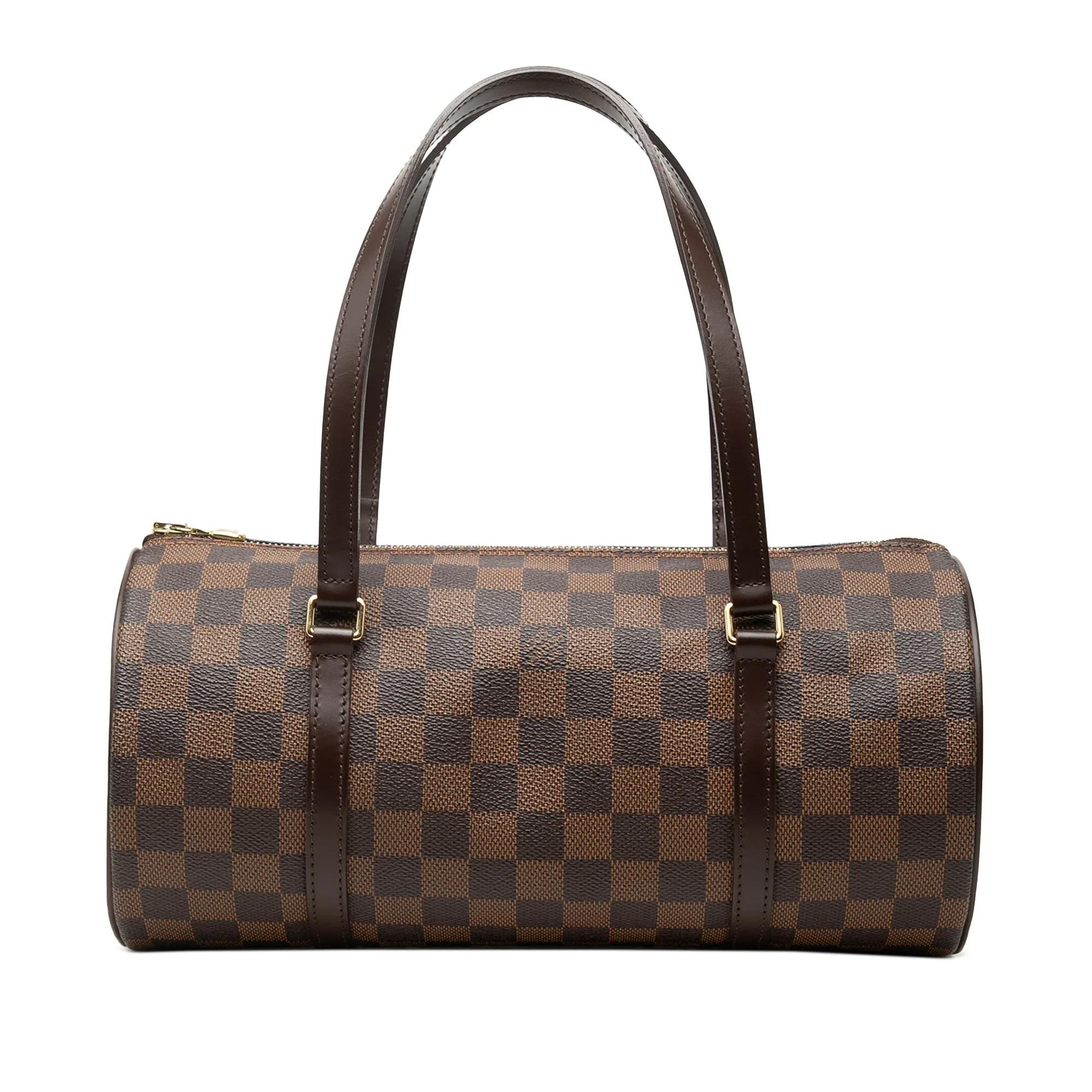 Papillon leather handbag