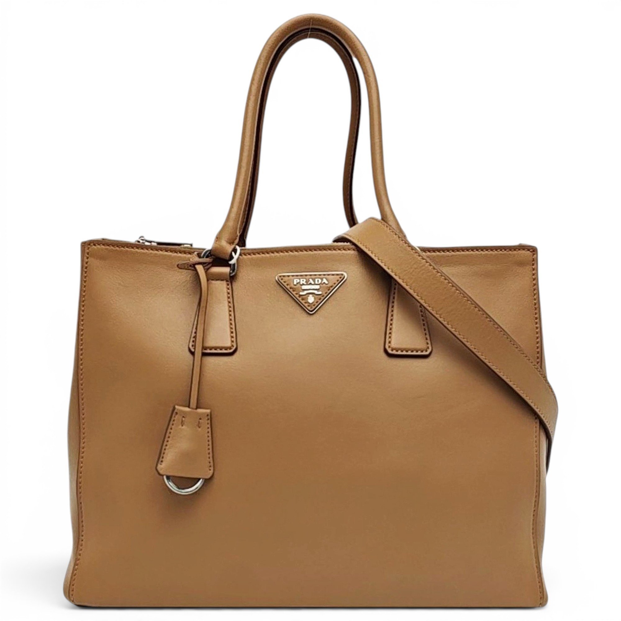 Galleria leather handbag