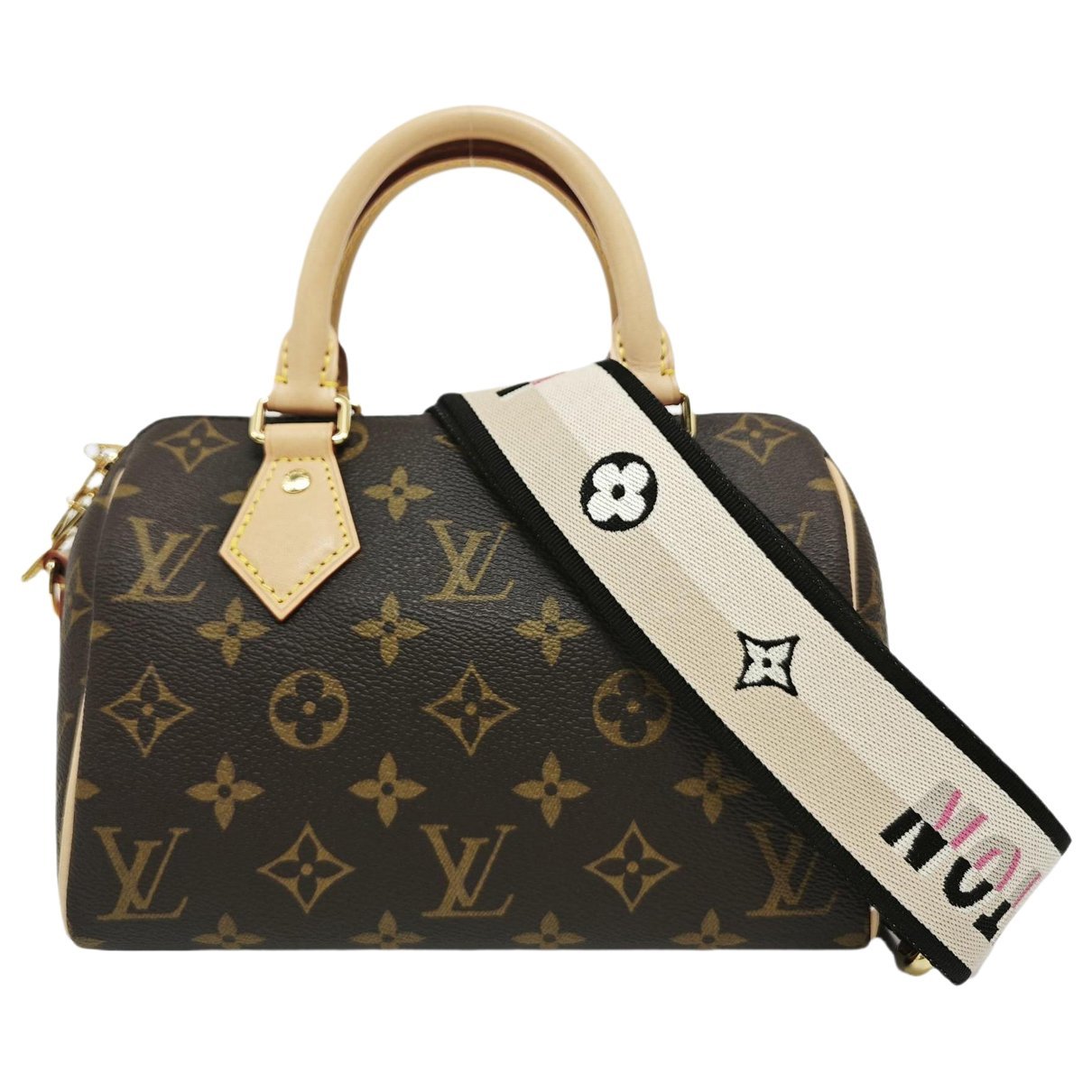 Nano Speedy / Mini HL leather handbag
