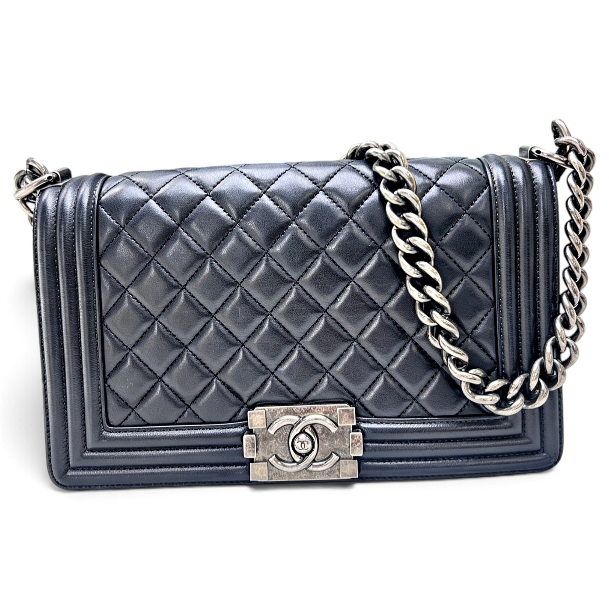 Boy leather handbag