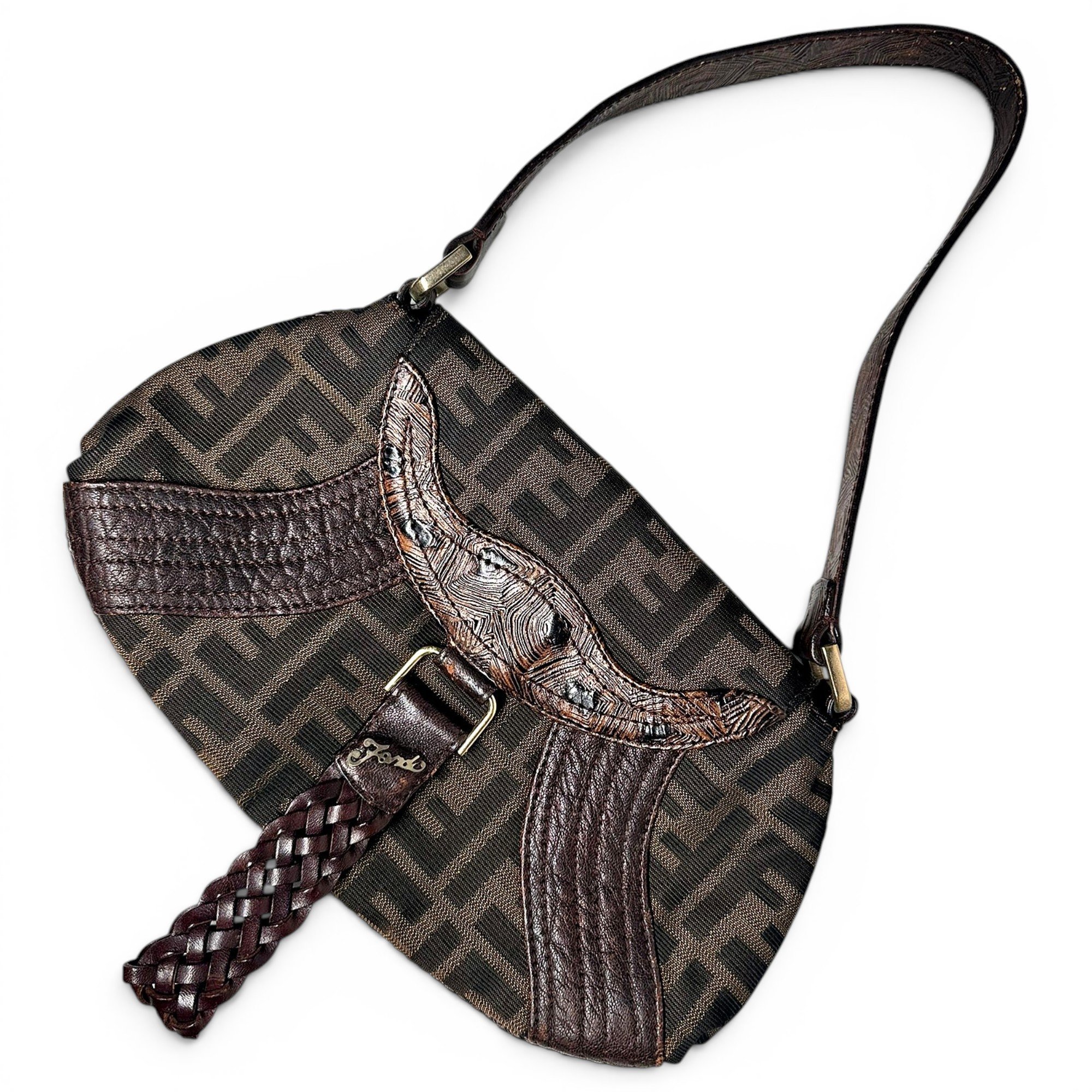Spy cloth handbag