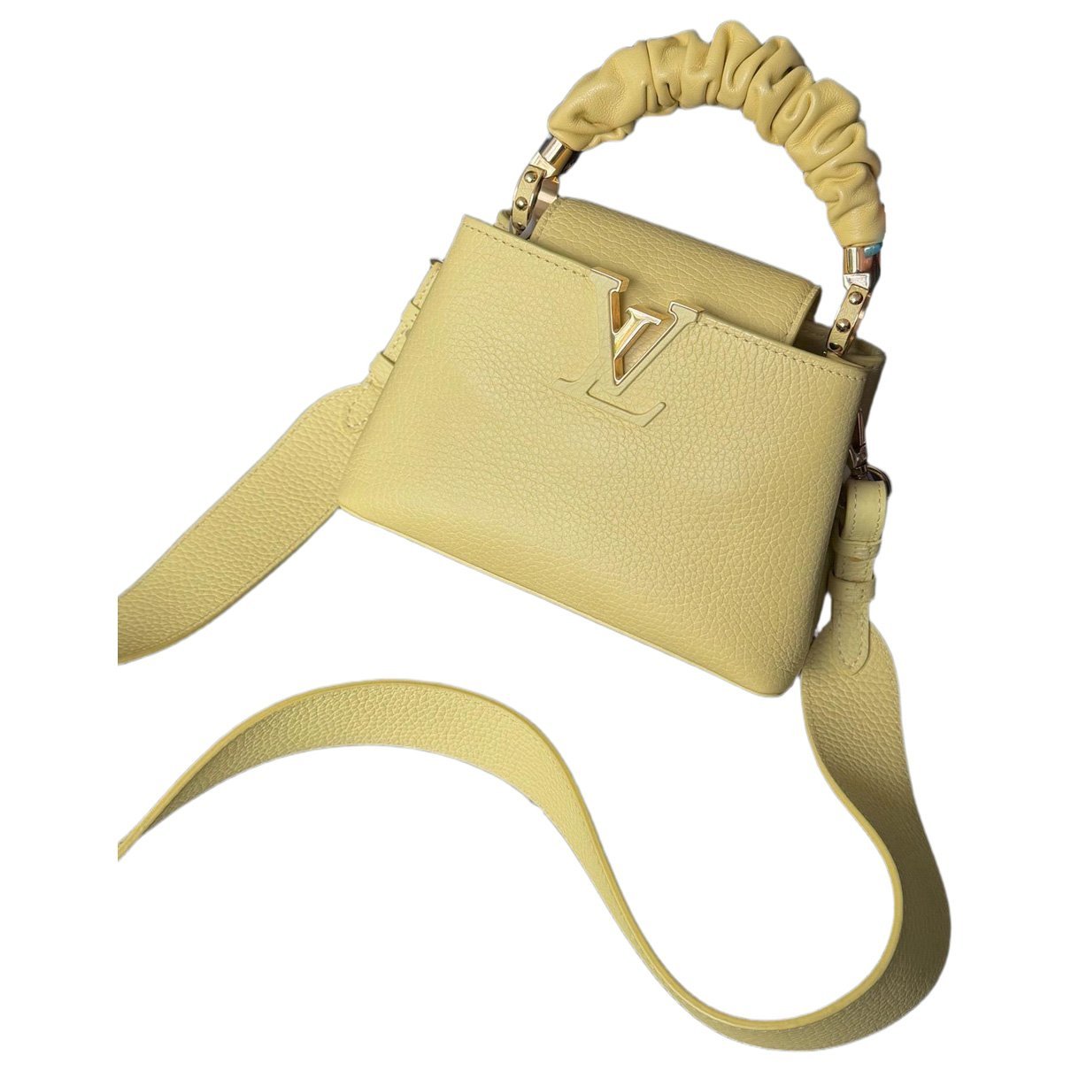 Capucines leather handbag