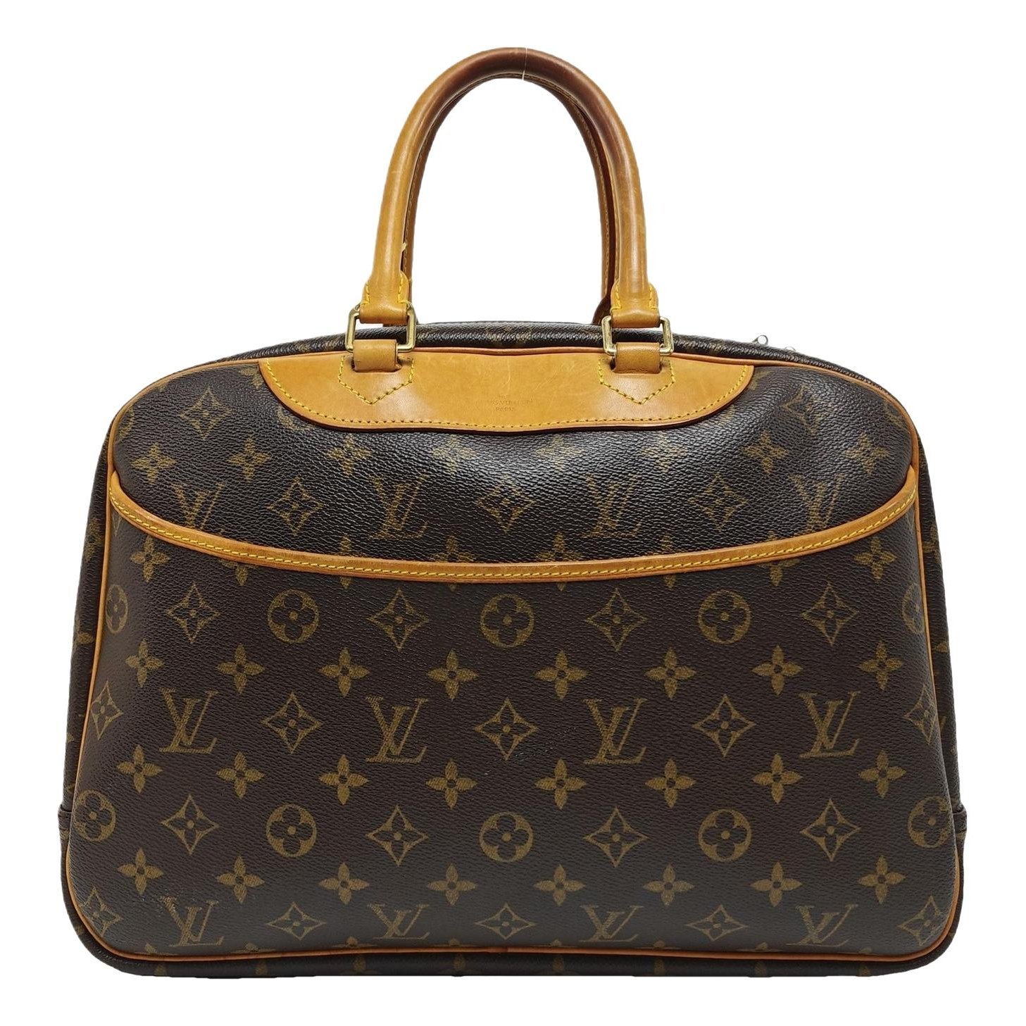 Deauville leather handbag